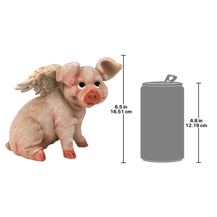 Hog Heaven Flying Pigs Statue Collection: Sitting