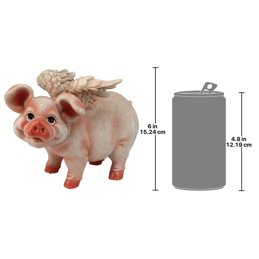 Hog Heaven Flying Pigs Statue Collection: Standing