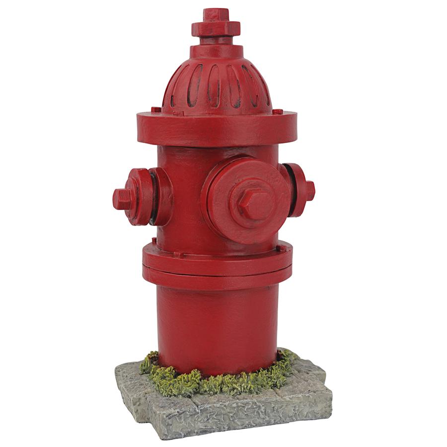 Dog's Second Best Friend Fire Hydrant Statue: Small