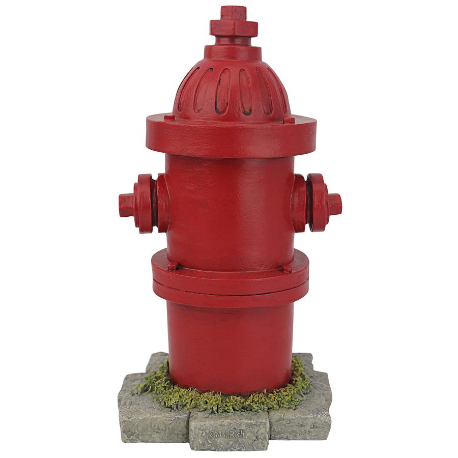 Dog's Second Best Friend Fire Hydrant Statue: Small