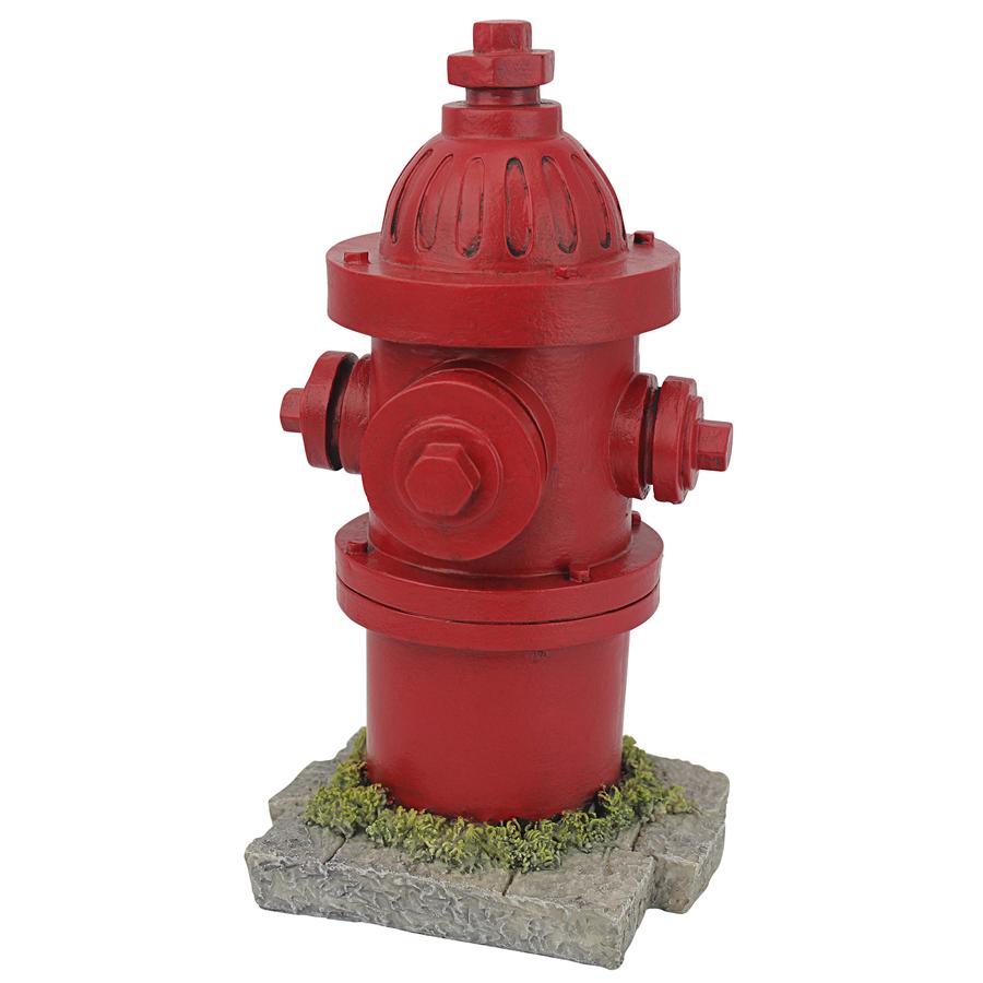 Dog's Second Best Friend Fire Hydrant Statue: Small