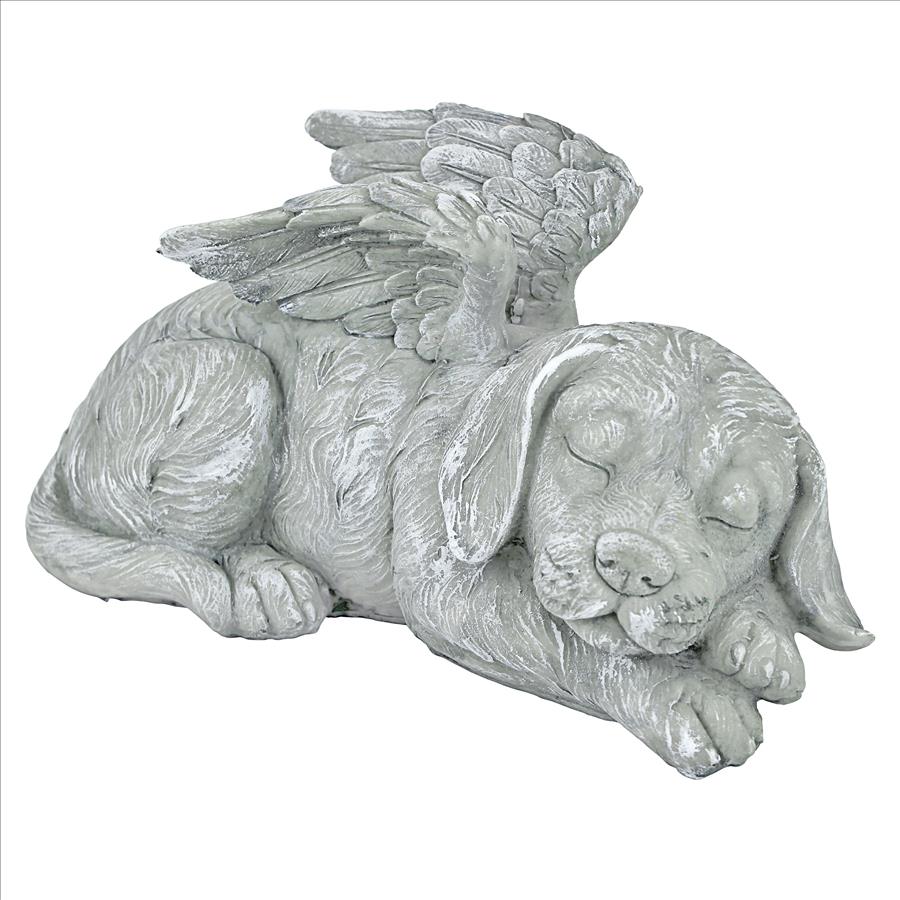 Dog Memorial Angel Pet Statue