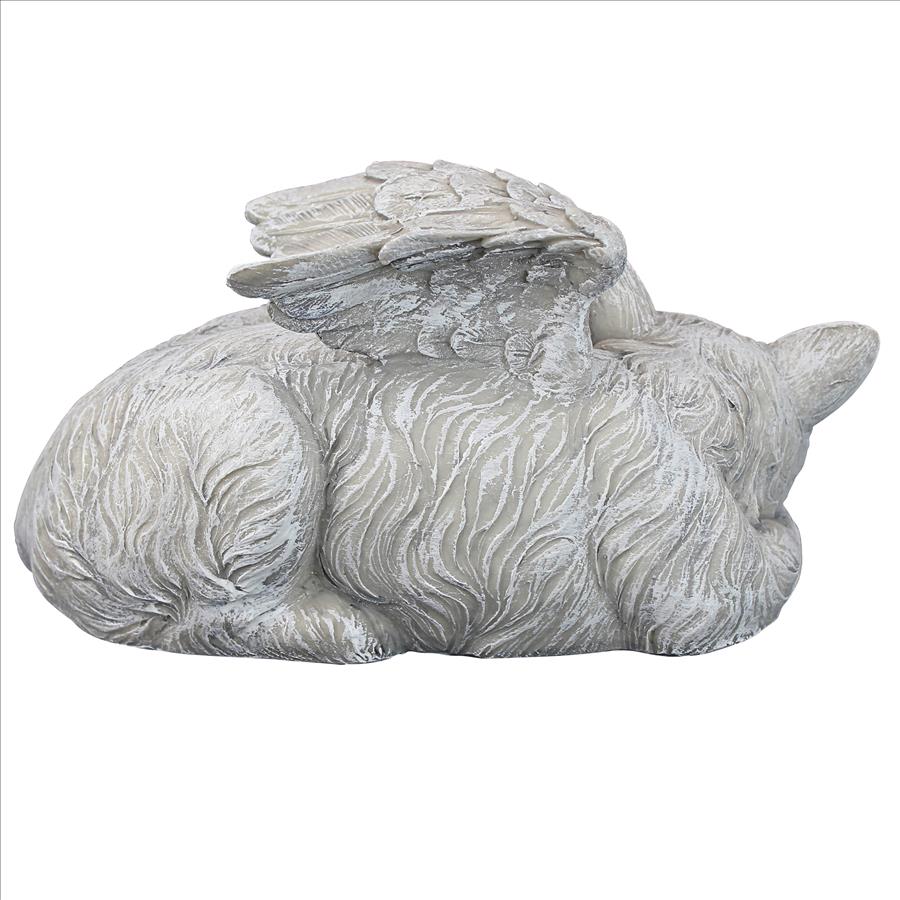 Cat Memorial Angel Pet Statue