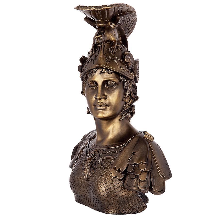 Mars, Roman God of War Sculptural Bust