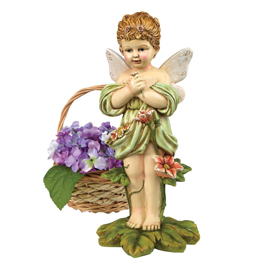 Gertie, the English Flower Fairy Statue