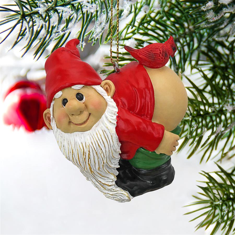 Loonie Moonie Gnome Holiday Ornament: Each