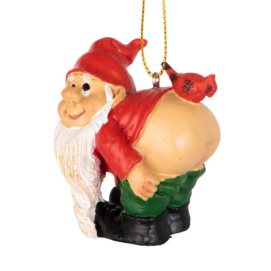 Loonie Moonie Gnome Holiday Ornament: Each