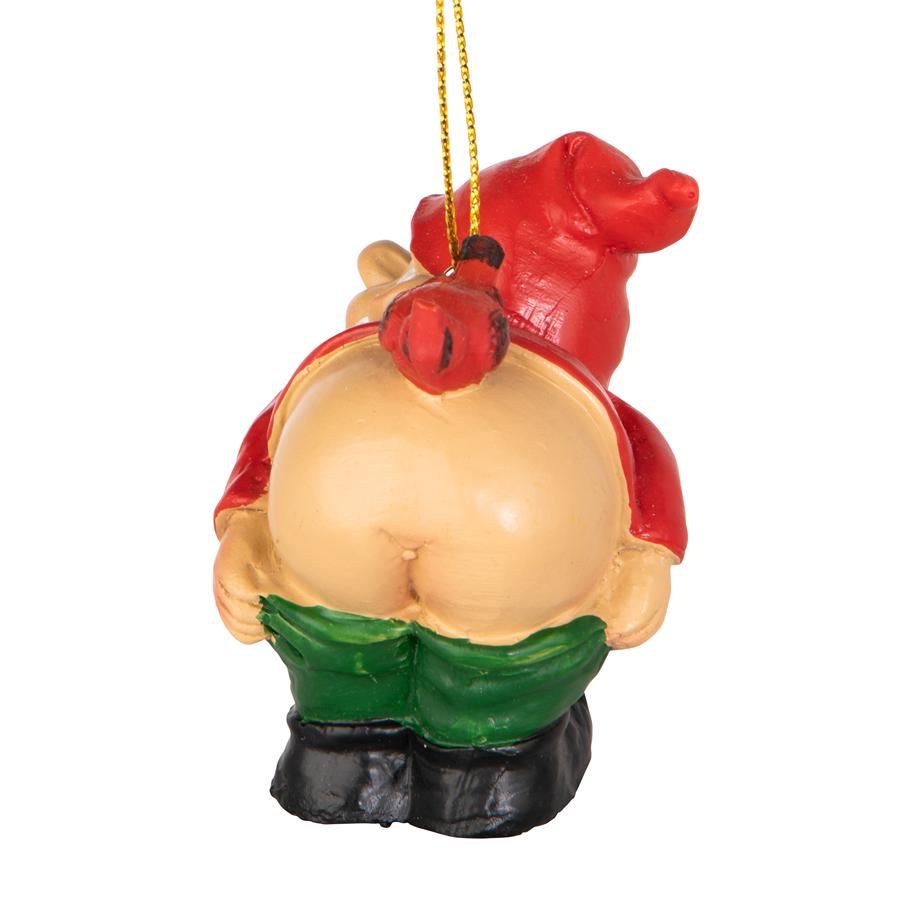 Loonie Moonie Gnome Holiday Ornament: Each