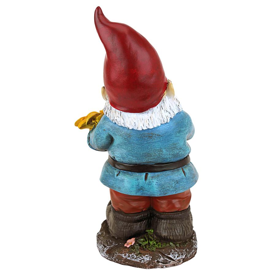 Sunflower Sammy Garden Gnome Statue