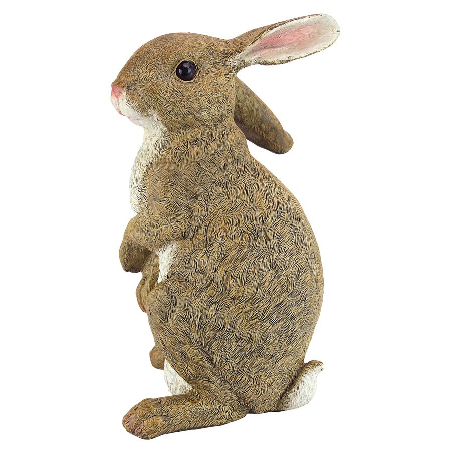 Hopper, the Bunny, Standing Garden Rabbit Statue