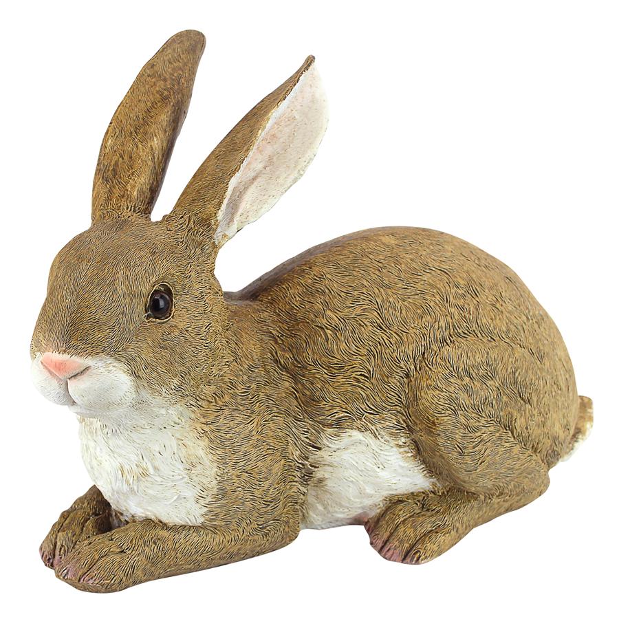 Bashful, the Bunny, Lying Down Garden Rabbit Statue