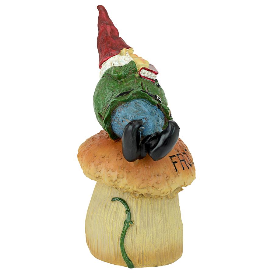 Gnome Frog House Garden Statue