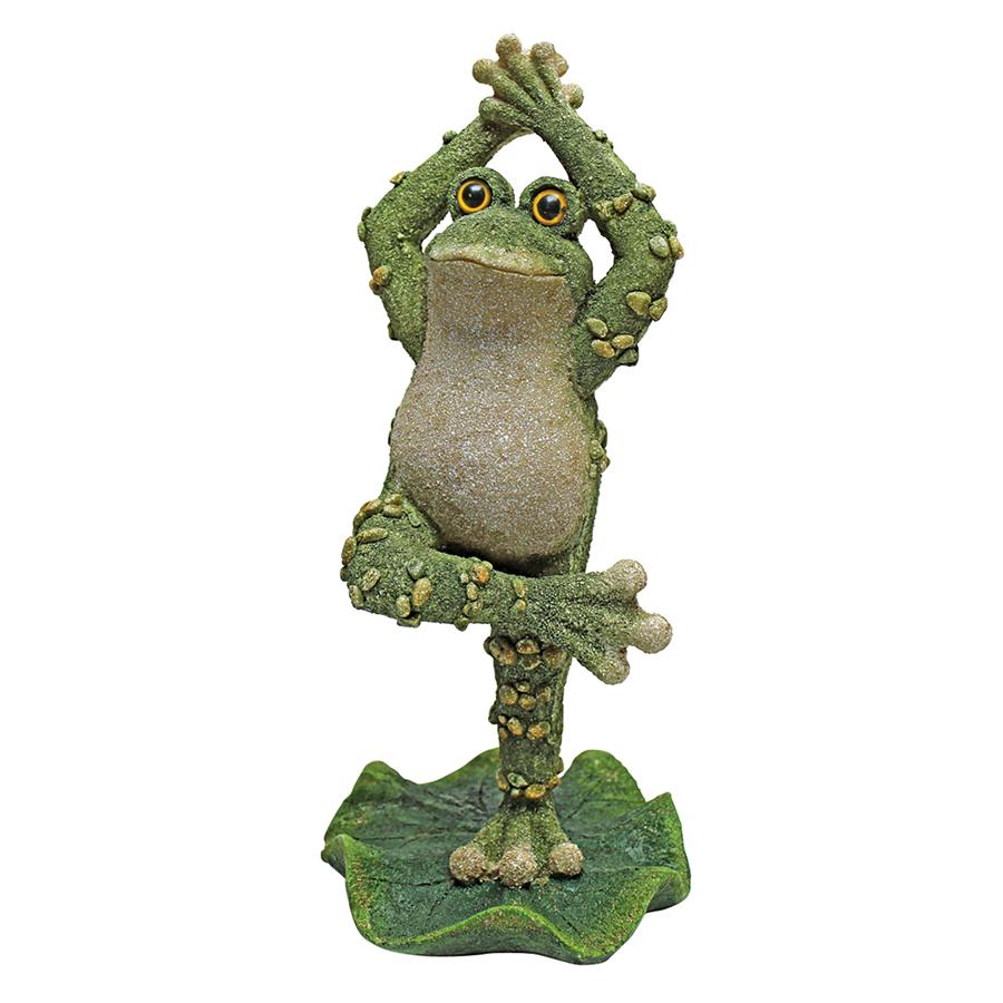 Boogie Down, Dancing Frog Statues: Hands Up