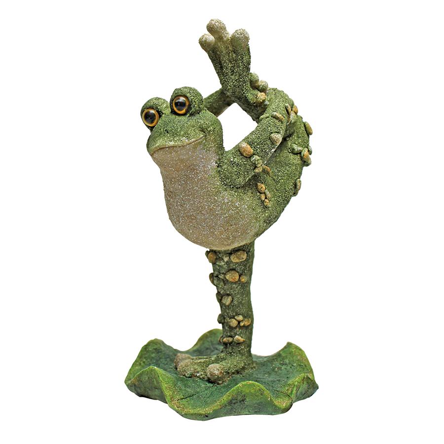 Boogie Down, Dancing Frog Statues: Leg Up