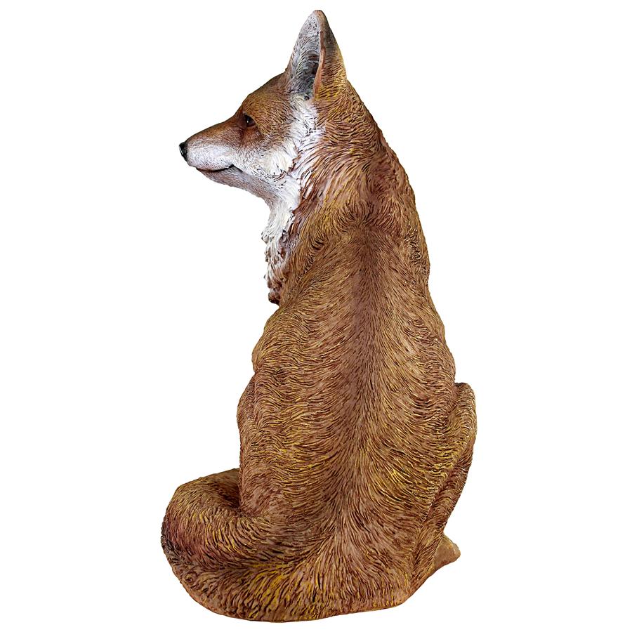 Fabian, the Flamboyant Fox Garden Statue