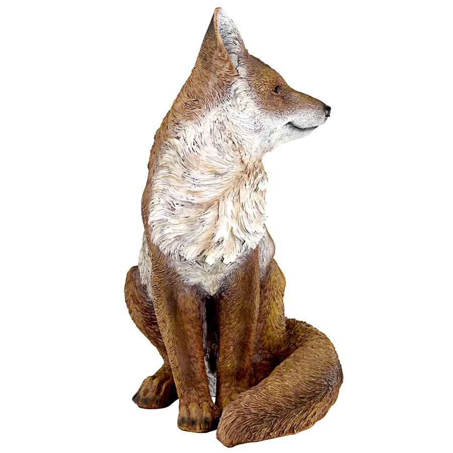 Fabian, the Flamboyant Fox Garden Statue