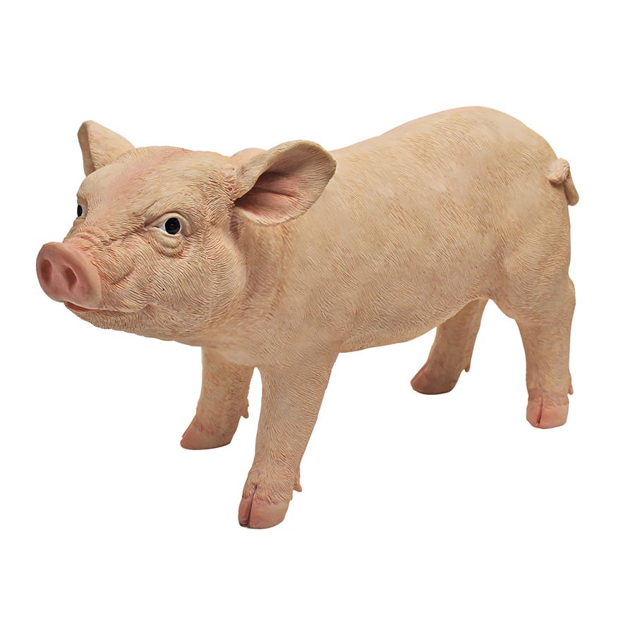 Sandman and Porker, the Piggies Garden Statues: Porker