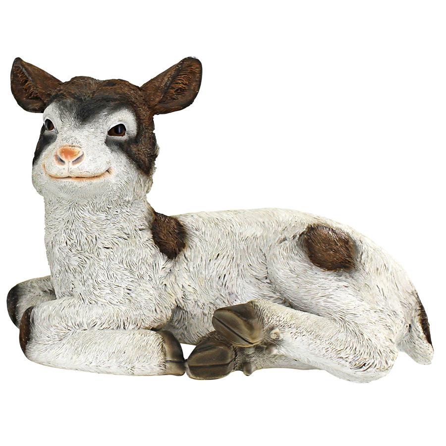 New Kids on the Farm Baby Goat Animal Statues: Juliet