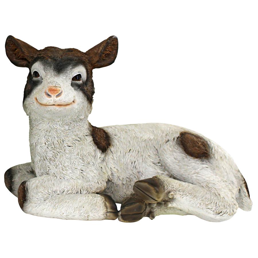 New Kids on the Farm Baby Goat Animal Statues: Juliet