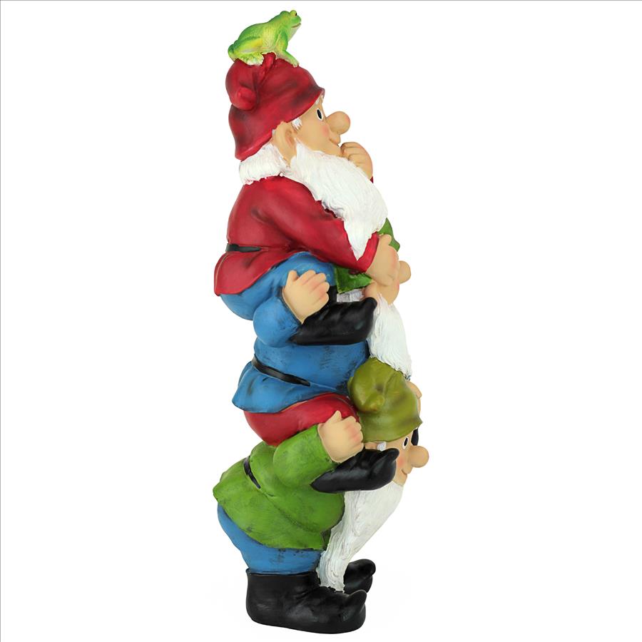 Tower of Three Gnomes and Frog Statue