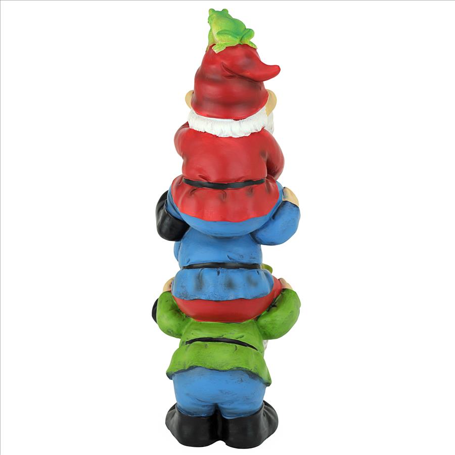 Tower of Three Gnomes and Frog Statue