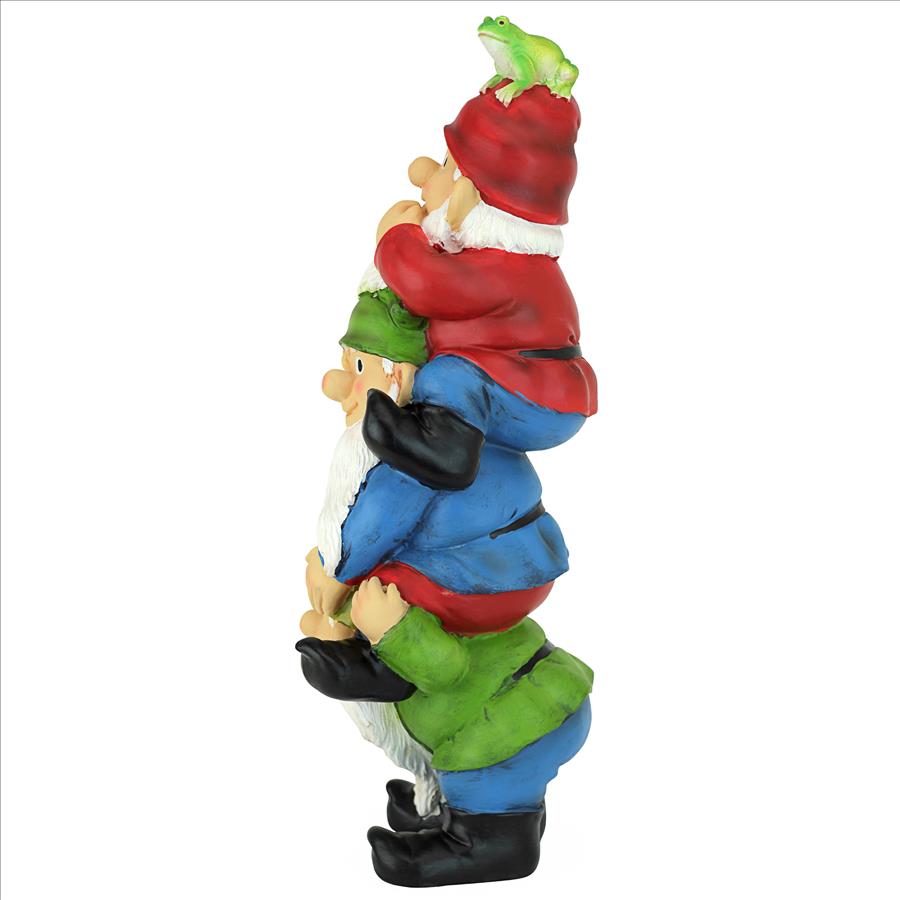 Tower of Three Gnomes and Frog Statue