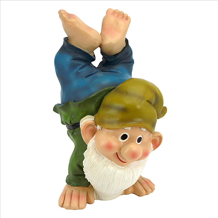 Handstand Henry the Garden Gnome Statue