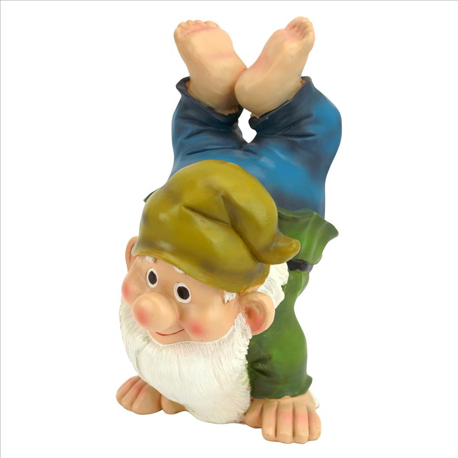 Handstand Henry the Garden Gnome Statue