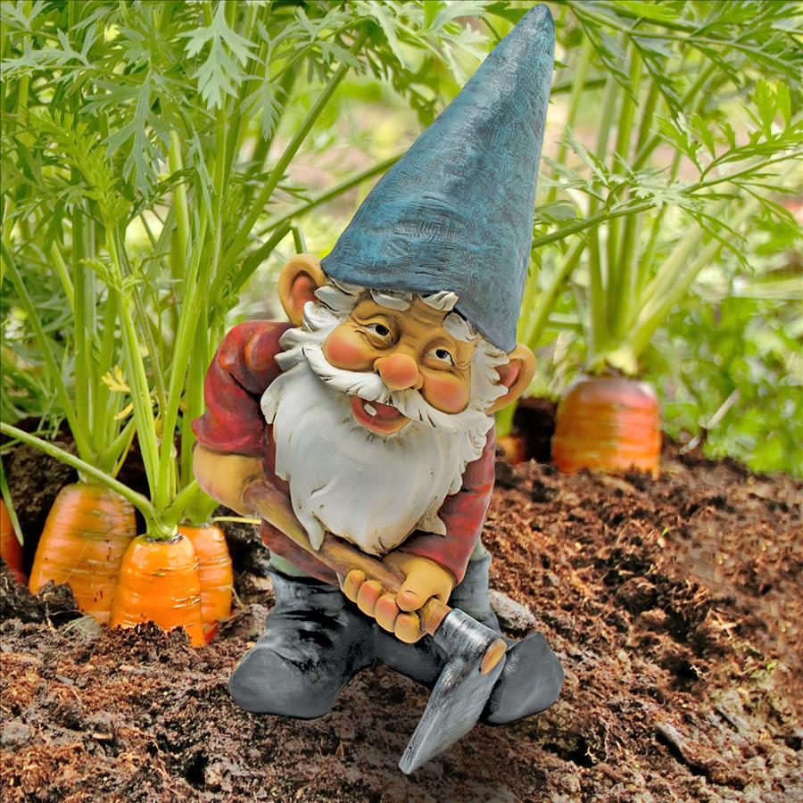 Bulldoze, the Garden Gnome Statue