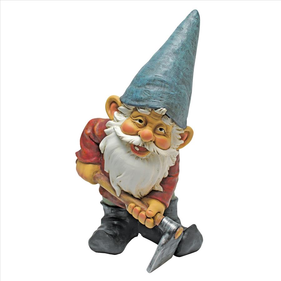 Bulldoze, the Garden Gnome Statue