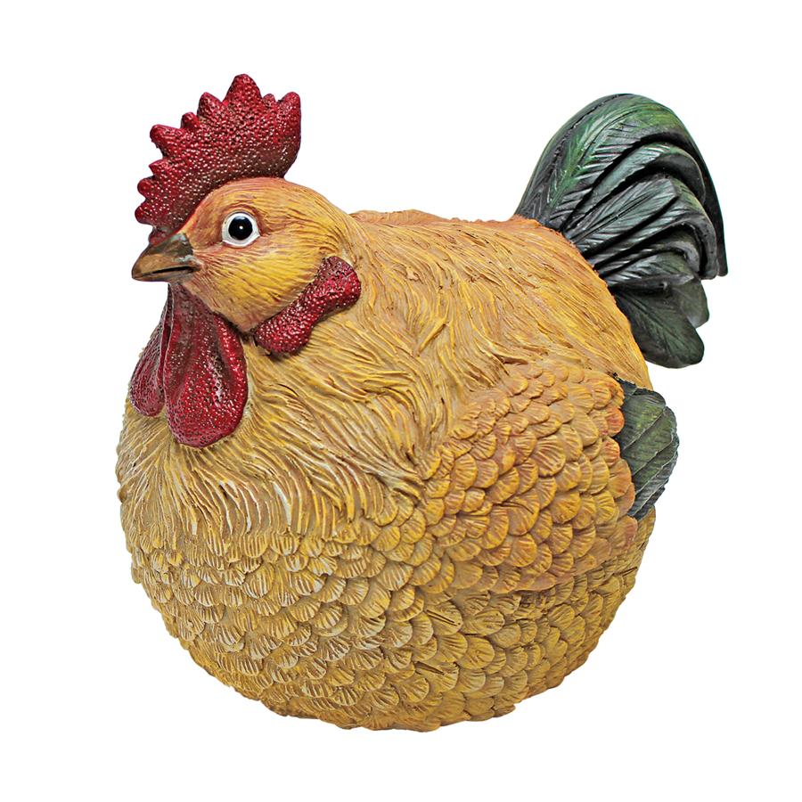 Roly-Poly Ball of Chicken Statue: Each