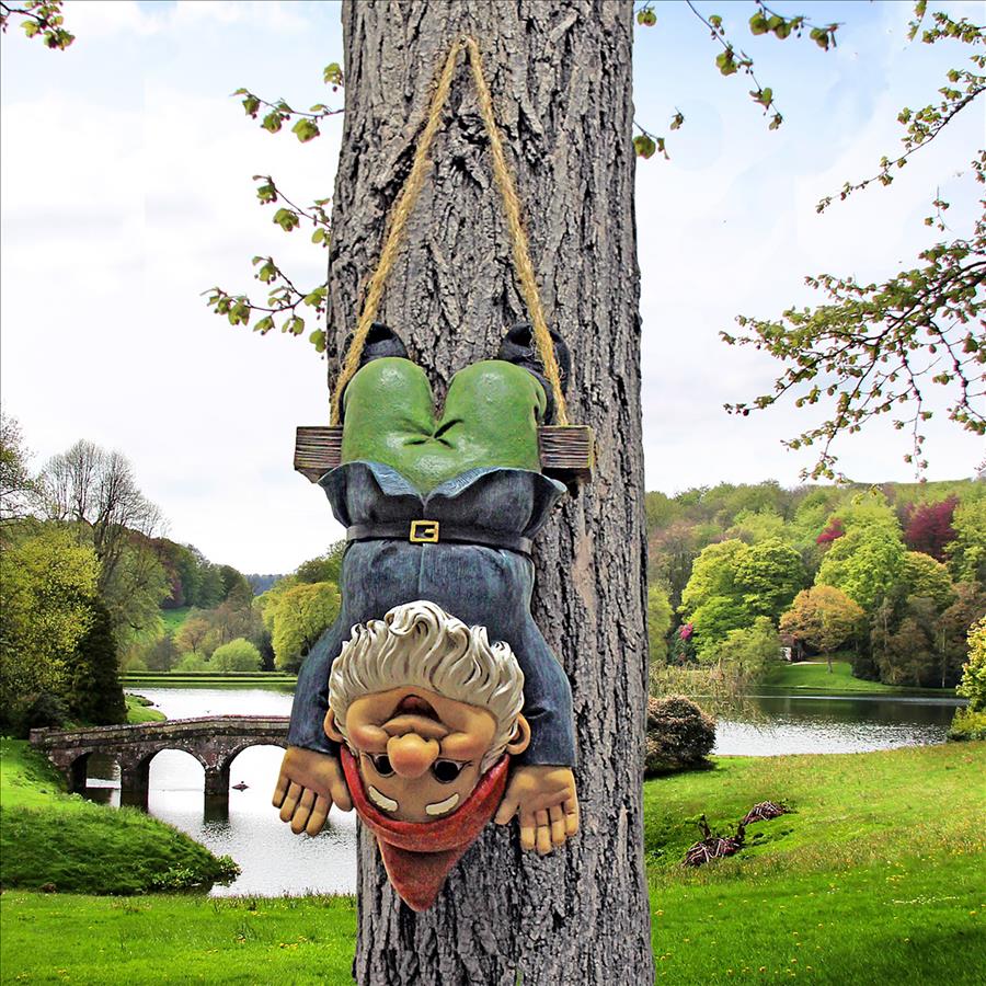 Alfie the Acrobat: Swinging Gnome Statue