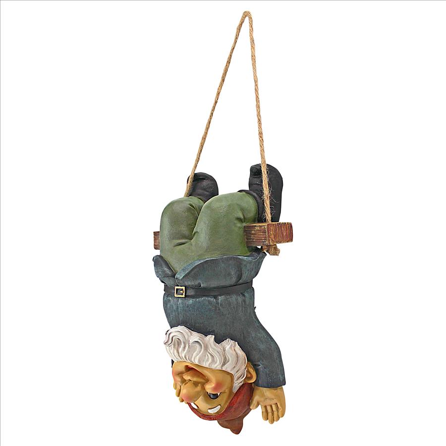 Alfie the Acrobat: Swinging Gnome Statue