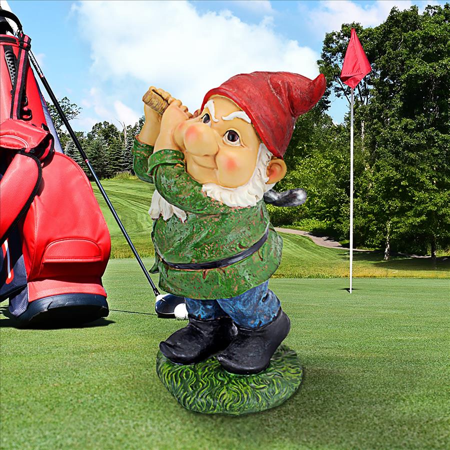 Bogey Burt Garden Gnome Statue