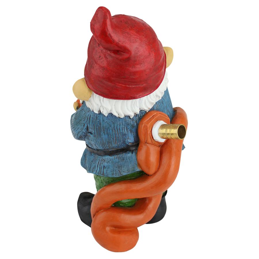 Hose It Off Harry, Gnome Spitter Piped Statue