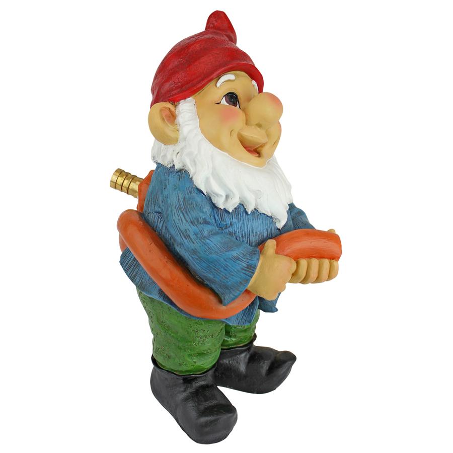 Hose It Off Harry, Gnome Spitter Piped Statue