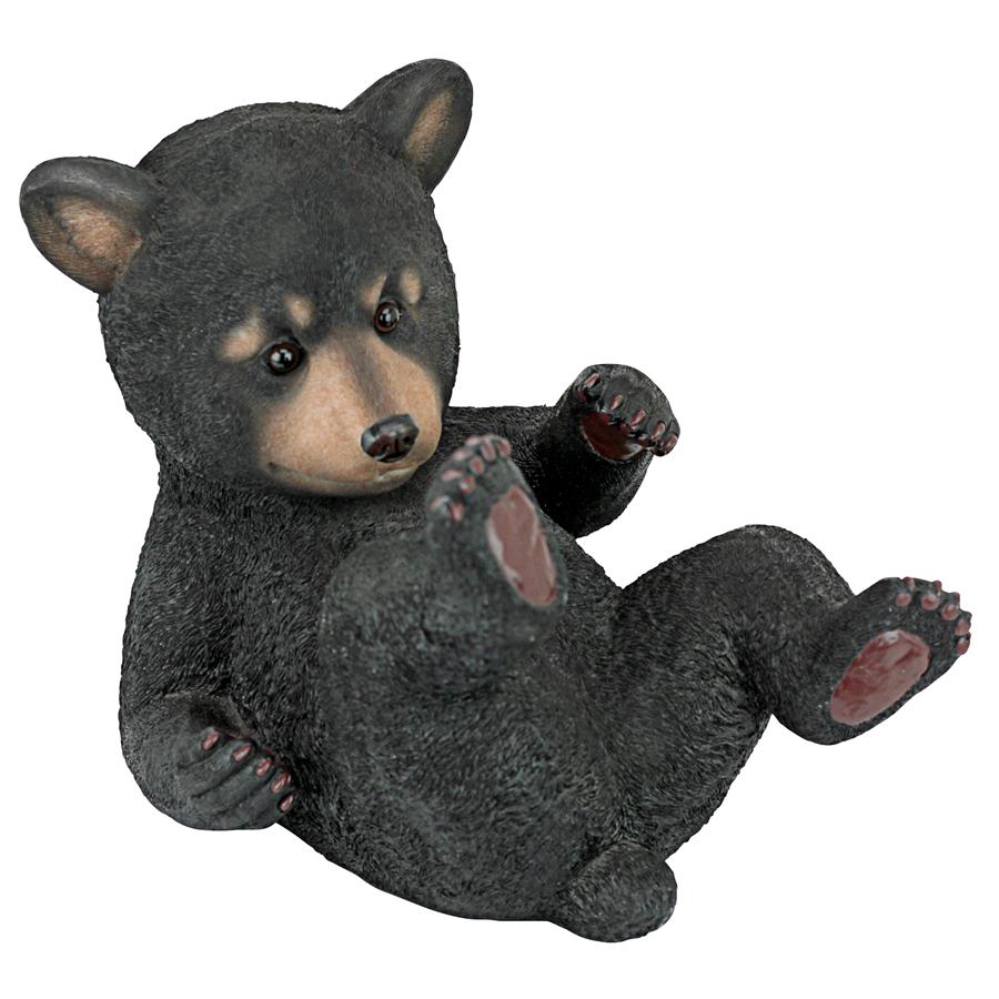 Roly-Poly Bear Cub Statues: Rolling Bear