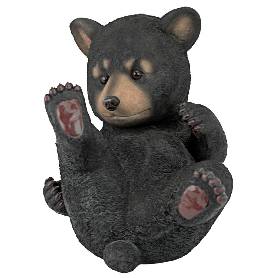 Roly-Poly Bear Cub Statues: Rolling Bear