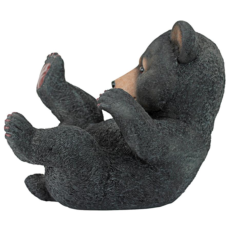 Roly-Poly Bear Cub Statues: Rolling Bear