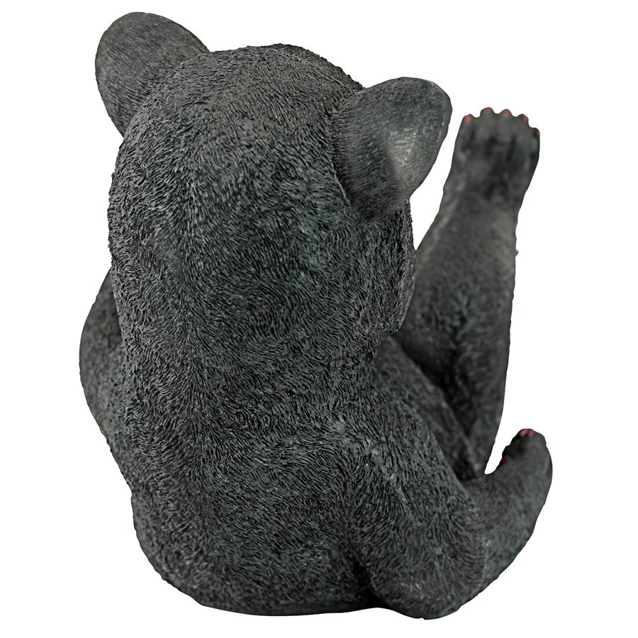 Roly-Poly Bear Cub Statues: Rolling Bear