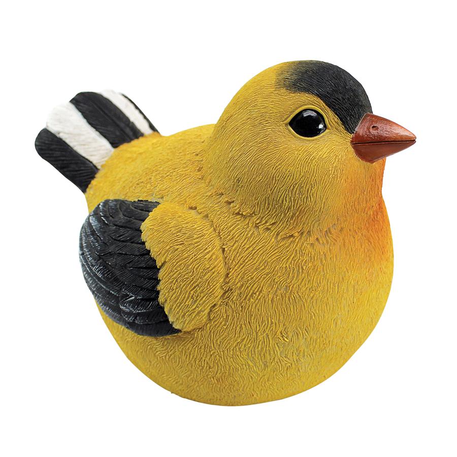 Goldfinch Burly Bird Statue