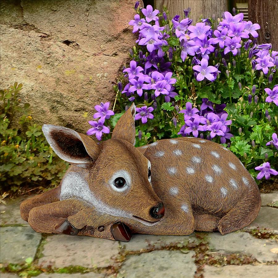 Hershel, the Forest Fawn Baby Deer Statue