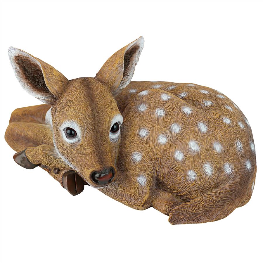 Hershel, the Forest Fawn Baby Deer Statue