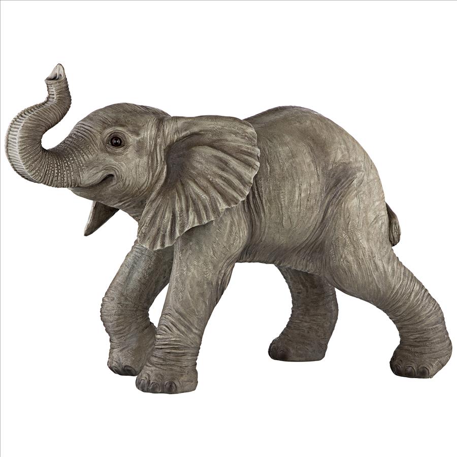 Eshe the Exuberant Elephant Garden Statue