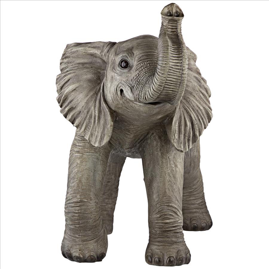 Eshe the Exuberant Elephant Garden Statue