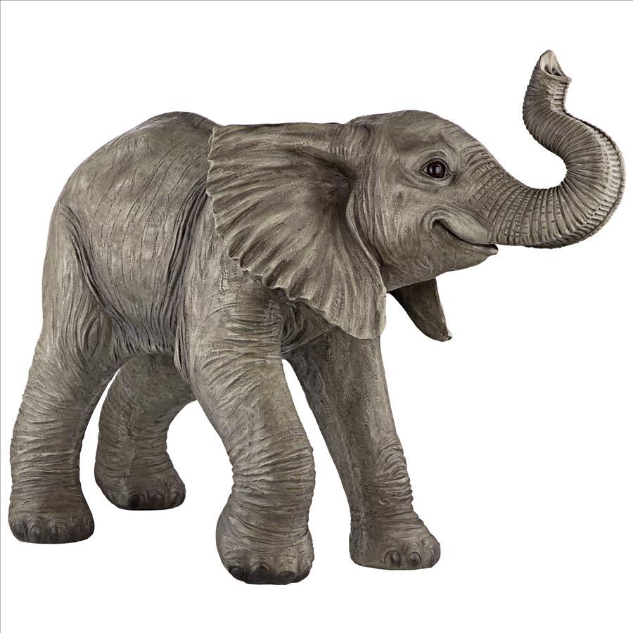 Eshe the Exuberant Elephant Garden Statue