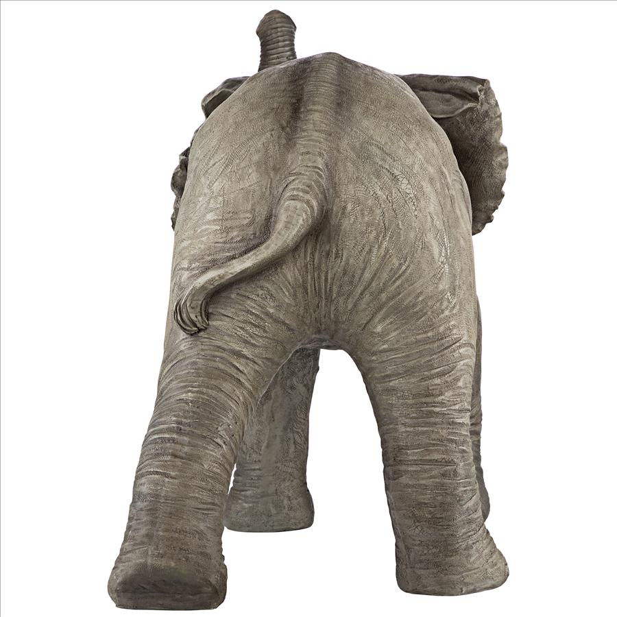 Eshe the Exuberant Elephant Garden Statue