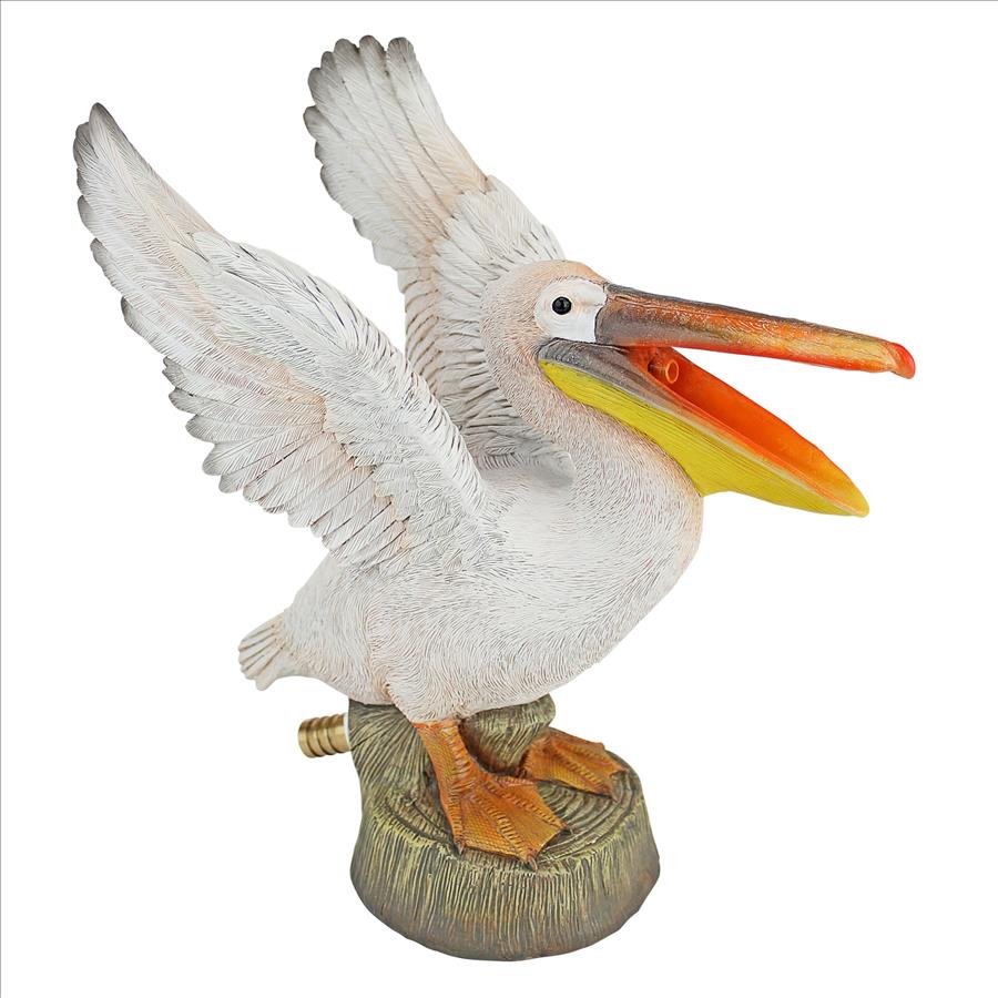 Oceanside Pelican Spitter Piped Statue