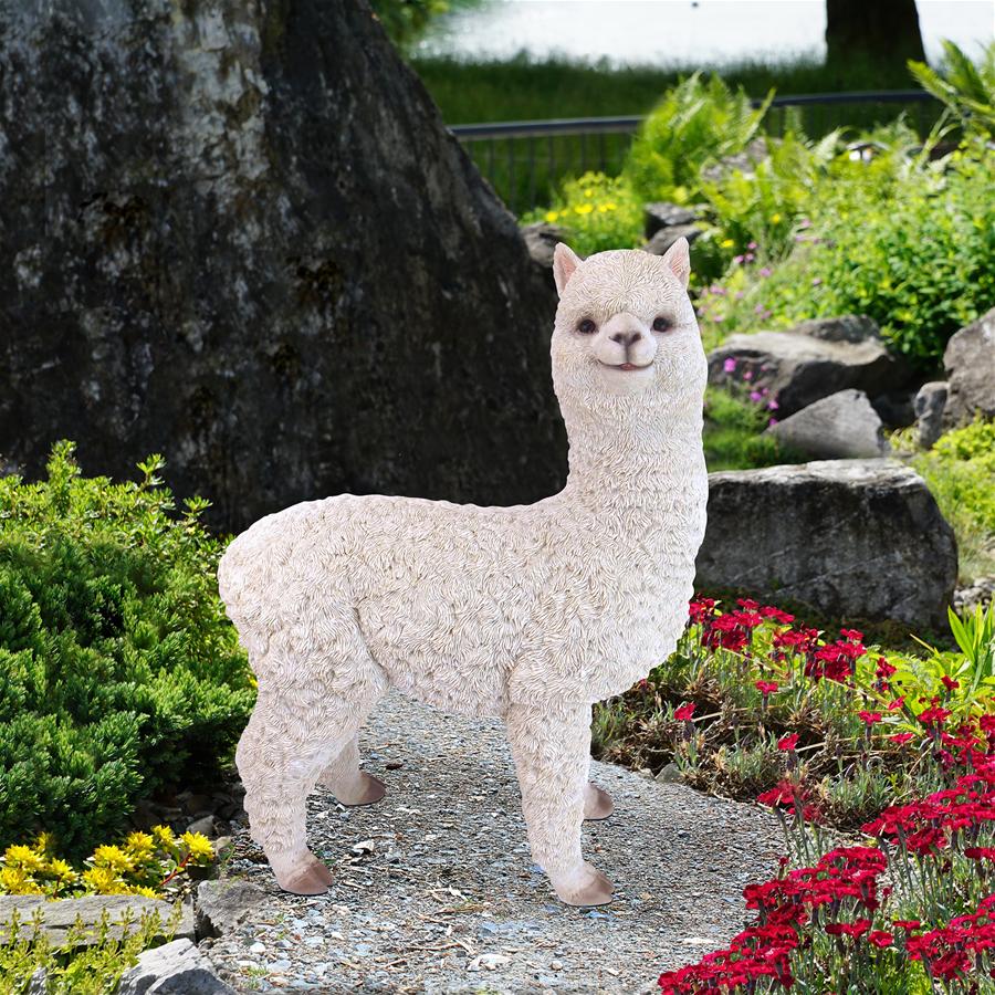 The Alpacalypse of Alpaca Garden Statues: Medium