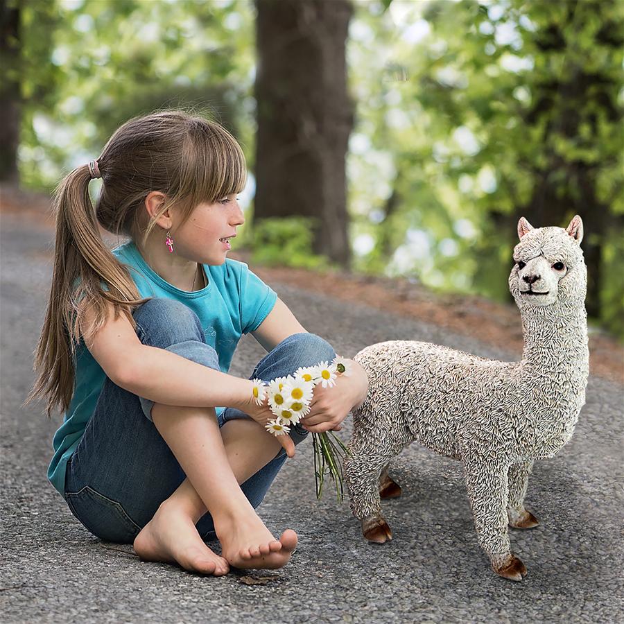 The Alpacalypse of Alpaca Garden Statues: Baby